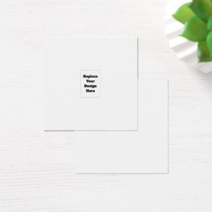 Cartes De Visite Créez votre propre blanc