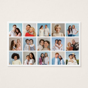 Cartes De Visite Créez votre propre collection de photos 15