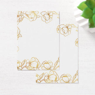 Cartes De Visite Créez Votre Propre Élégant Blanc