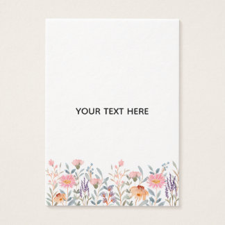 Cartes De Visite Créez Votre Propre Floral