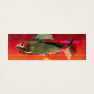 Cartes De Visite Crics de Leroy de poissons