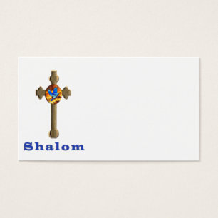 Cartes De Visite Croix de Shalom