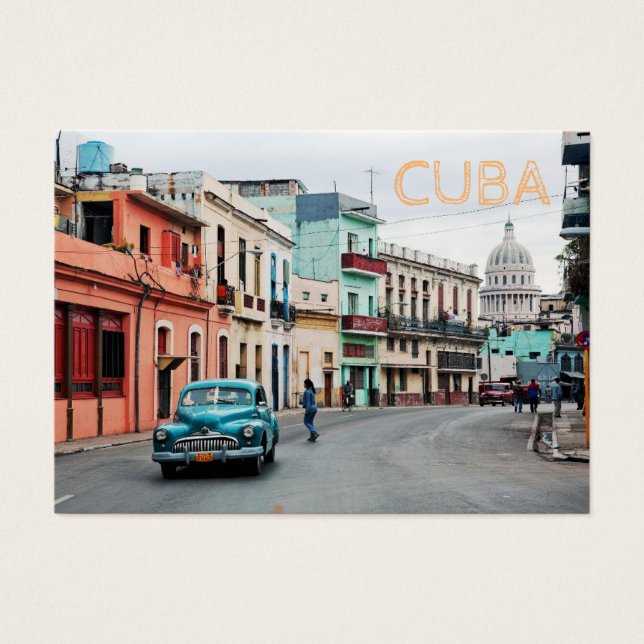 Cartes De Visite Cuba (Devant)