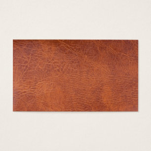 Cartes De Visite Cuir Brown