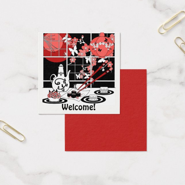 Cartes De Visite Cuisine japonaise (Bureau)