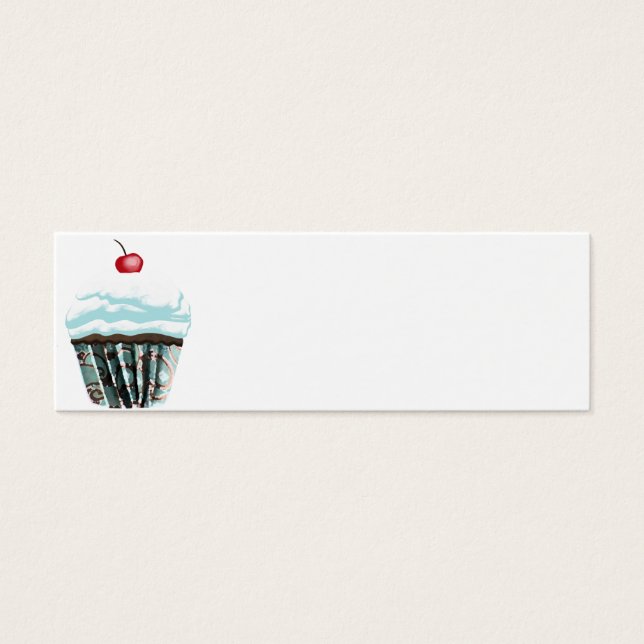 Cartes De Visite Cupcake (Devant)