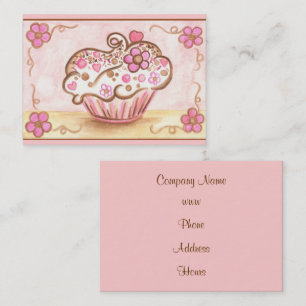 Cartes de visite Cupcake