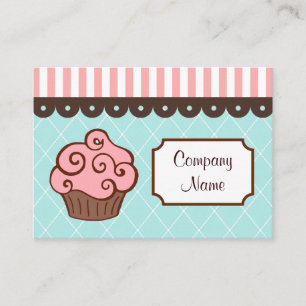 Cartes de visite Cupcake