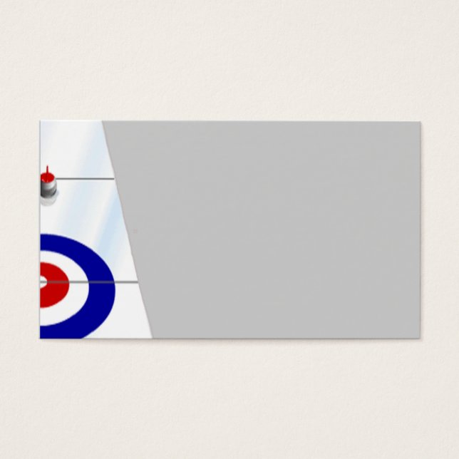 Cartes De Visite Curling (Devant)
