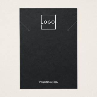 Cartes De Visite Custom Business Logo Necklace Display Cards