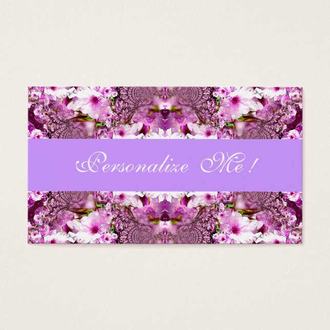 Cartes De Visite Cute Elegant Bride Cherry Blossoms Enregistrer la  (Devant)