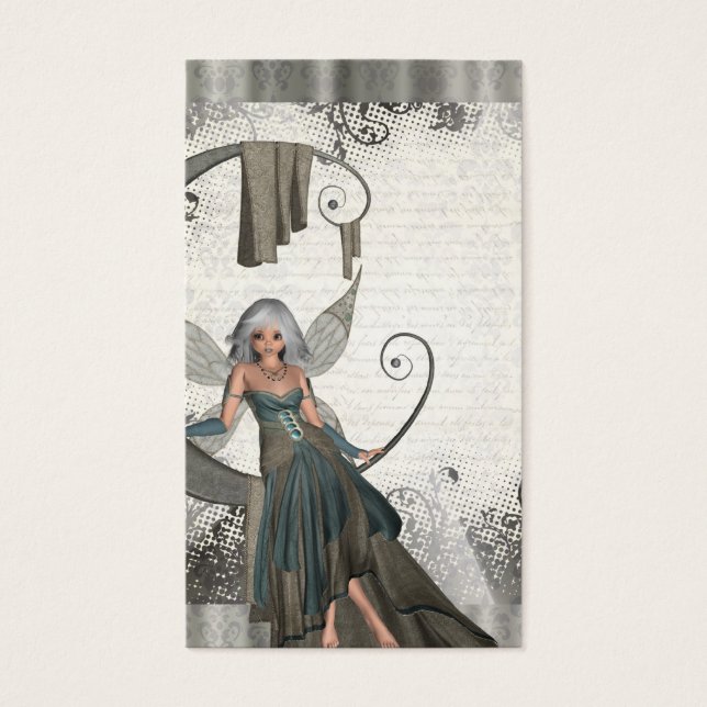 Cartes De Visite Cute manga fairy (Devant)