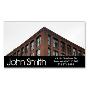 Cartes de visite d'aimant de photo de New York
