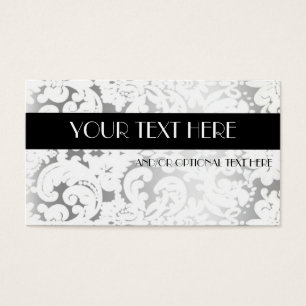 Cartes De Visite Damassé