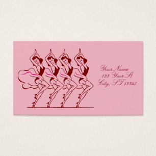 Cartes De Visite Dancing Girls Thunder_Cove