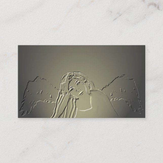 Cartes de visite d'ange (Devant)