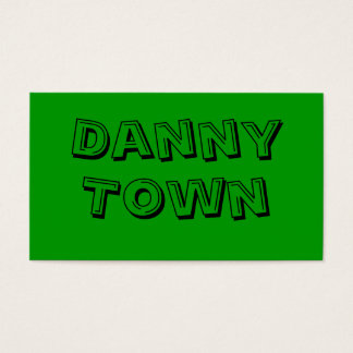 Cartes De Visite Danny, Town