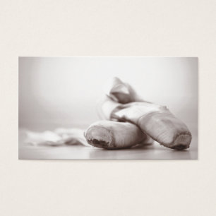 Cartes De Visite Danse - le vieux ballet Pointe chausse