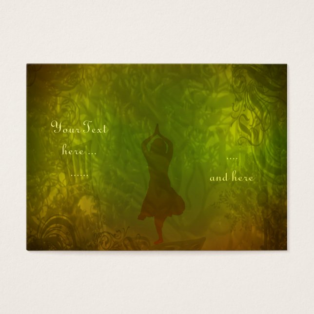 Cartes De Visite Danser dans les bois (Devant)