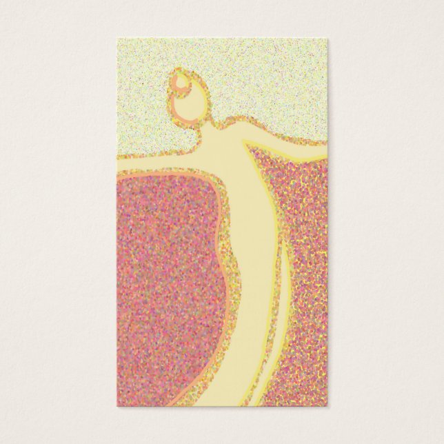 Cartes De Visite Danseuse élégante (Devant)