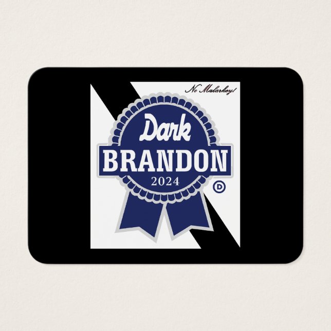 Cartes De Visite Dark Brandon 2024 (Devant)