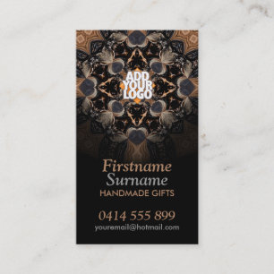 Cartes de visite d'artisanat de la Terre Patchwork