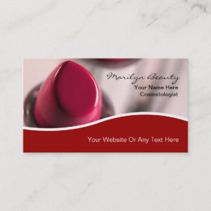 Cartes de visite d'Artsist de maquillage