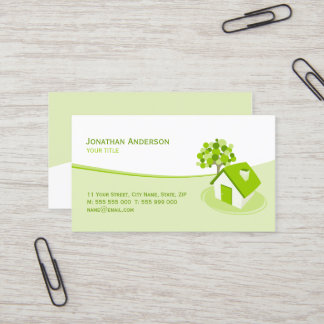 Cartes de visite d'assurance de constructions