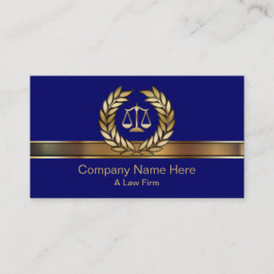 Cartes de visite d'avocat