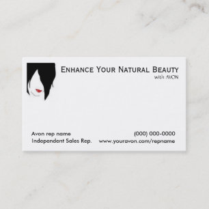 Cartes de visite d'Avon (beauté)