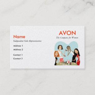 Cartes de visite d'Avon - perle