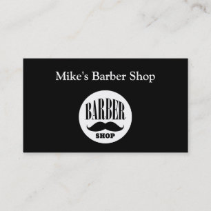 Cartes de visite de barber Shop