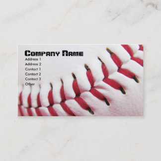 Cartes de visite de base-ball