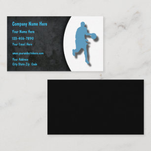 Cartes de visite de basketball