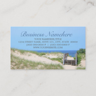 Cartes de visite de Beach Steps