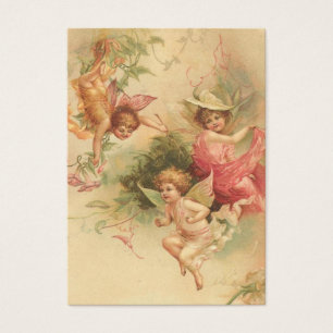 Cartes De Visite De bible de Carte-Cru d'anges de vers dos dessus