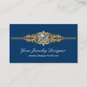Cartes de visite de bijoutier