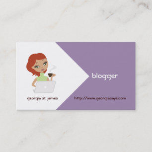 Cartes de visite de Blogger