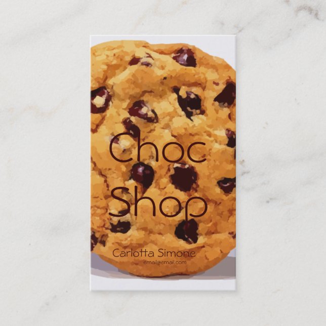 Cartes de visite de boulangerie (Devant)