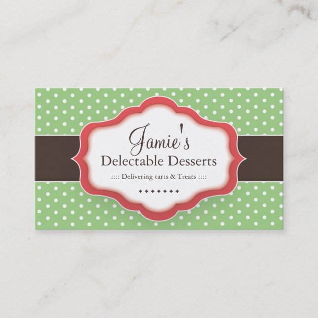 Cartes de visite de boulangerie (Devant)
