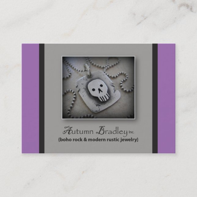 Cartes de visite de Bradley d'automne (Devant)