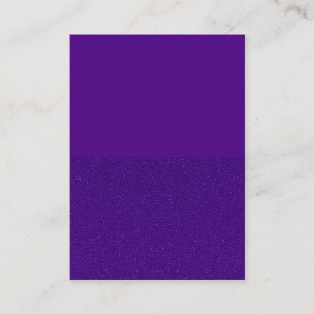 Cartes de visite de bruit violet fractionné - Pers (Devant)