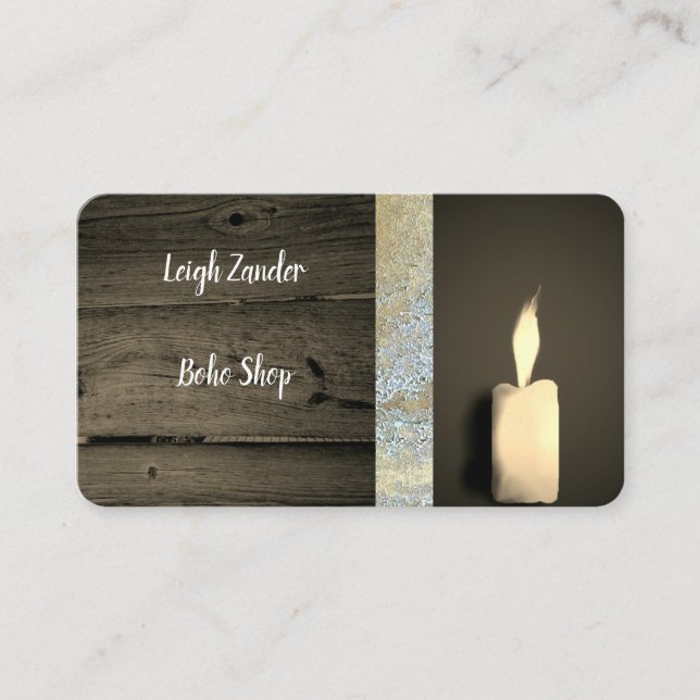 Cartes de visite de coach de vie reiki boho mystiq (Devant)