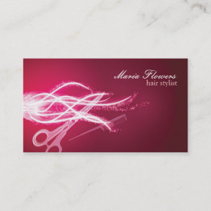 cartes de visite de coiffeur