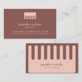 Cartes de visite de coiffeur