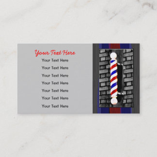Cartes de visite de coiffeur/coiffeur des hommes