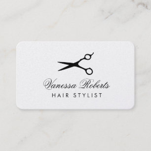 Cartes de visite de coiffeur pour des salons de