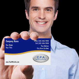 Cartes de visite de comptable
