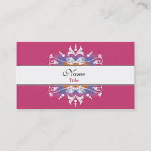 Cartes de visite de concepteur : : Flourishes
