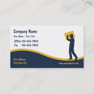 Cartes de visite de coursier